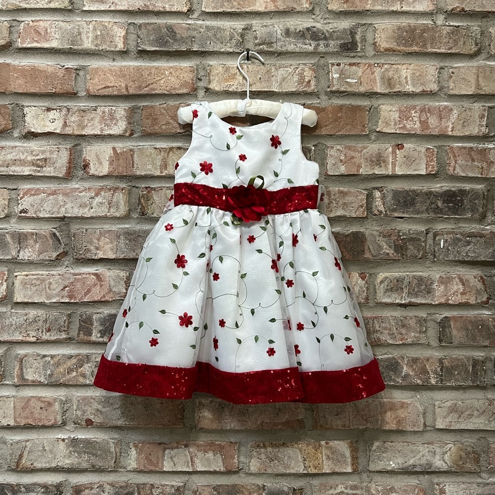 Formal little girl 3T dress with shawl